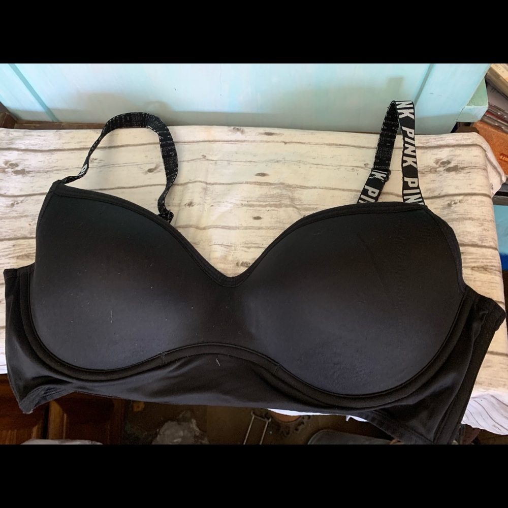 PINK BRA SIZE LARGE